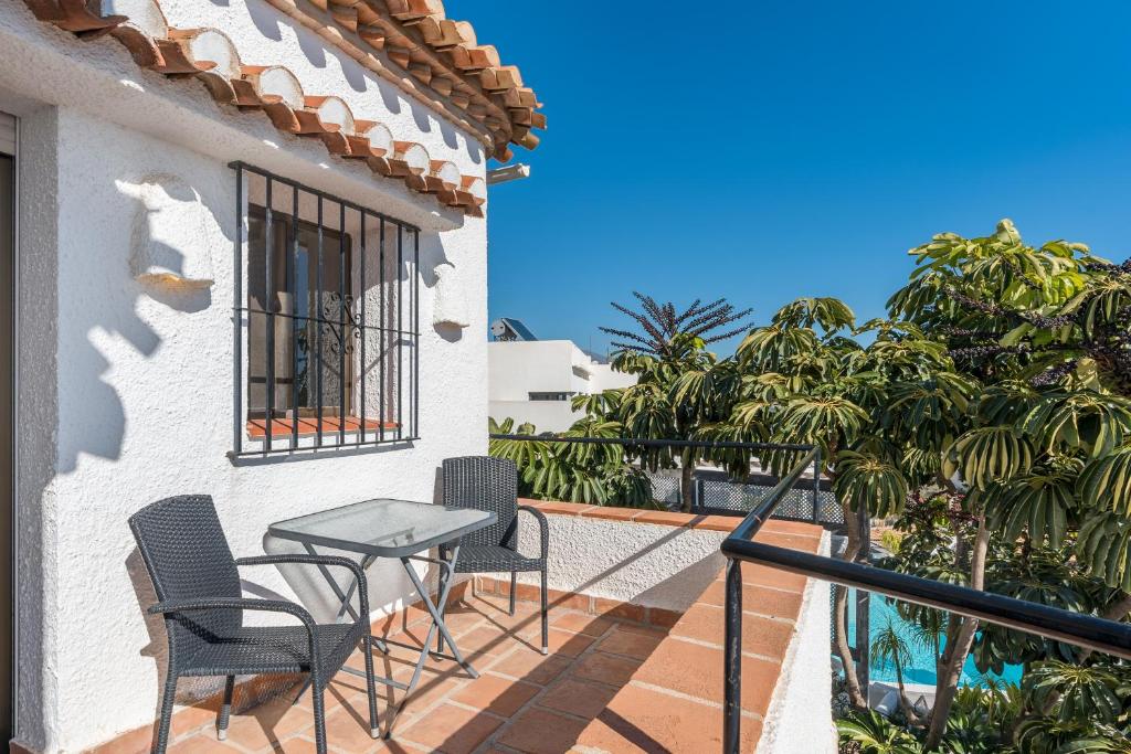 Balkón alebo terasa v ubytovaní Casa Romantica