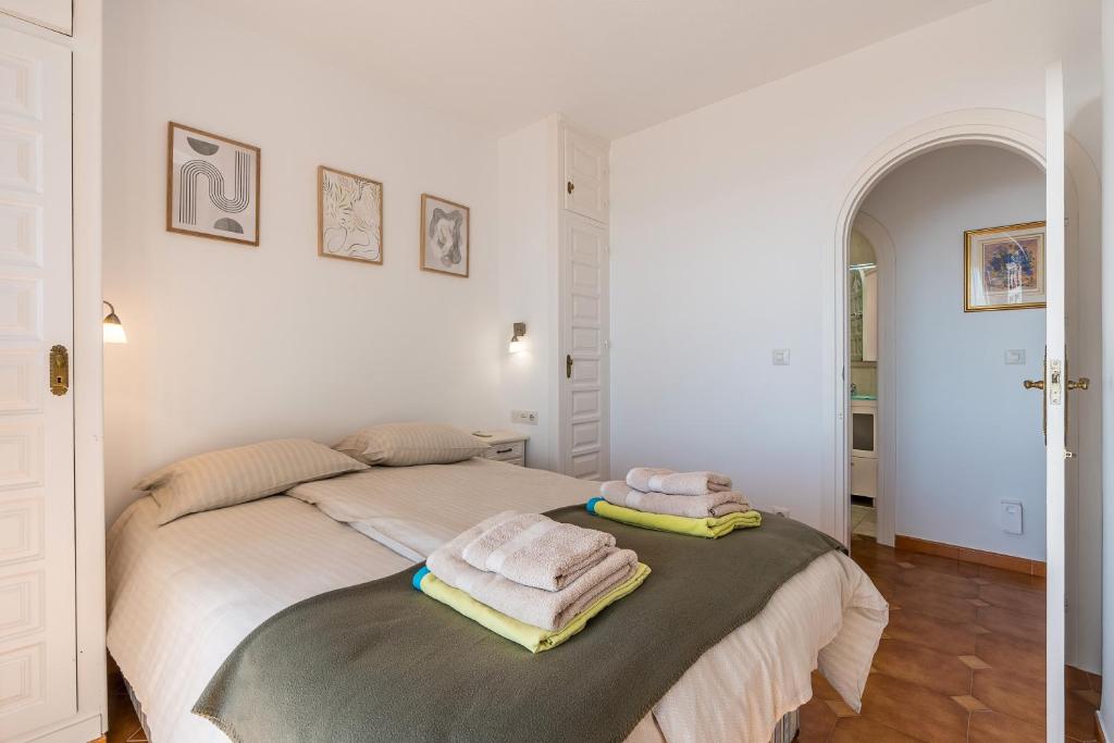 Posteľ alebo postele v izbe v ubytovaní Casa Romantica