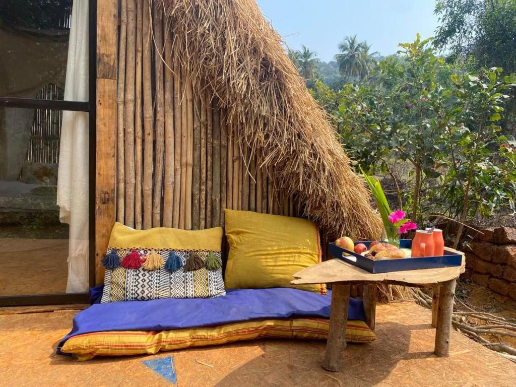 Posezení v ubytování Hem Eco Farm Stay