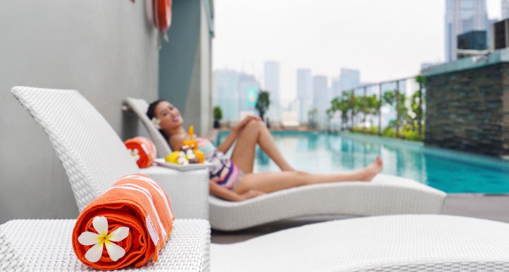Piscina di HARRIS Suites fx Sudirman o nelle vicinanze