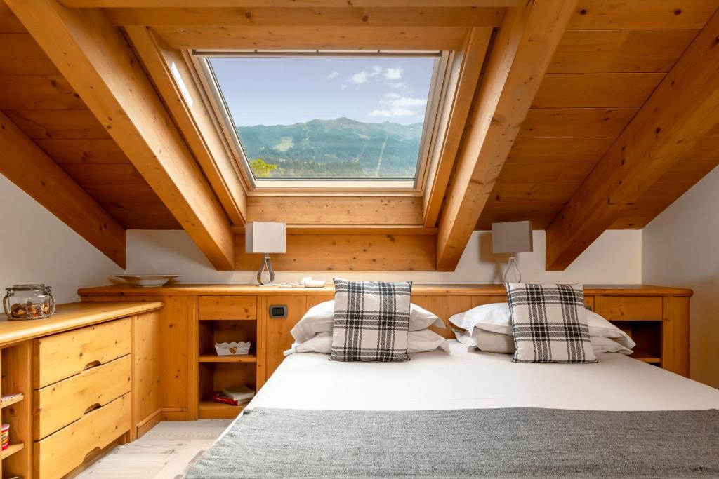 Postel nebo postele na pokoji v ubytování Miramonti Park Hotel