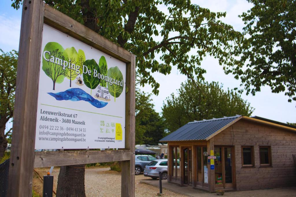 Certifikát, hodnocení, plakát nebo jiný dokument vystavený v ubytování Camping de Boomgaard