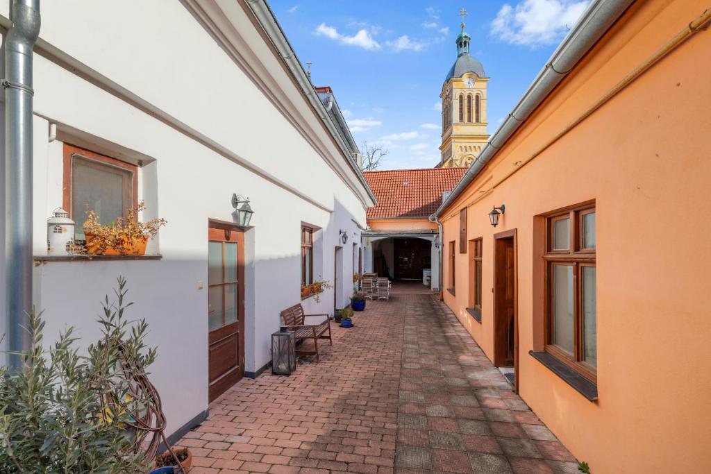 Budova, kde se apartmán nachází