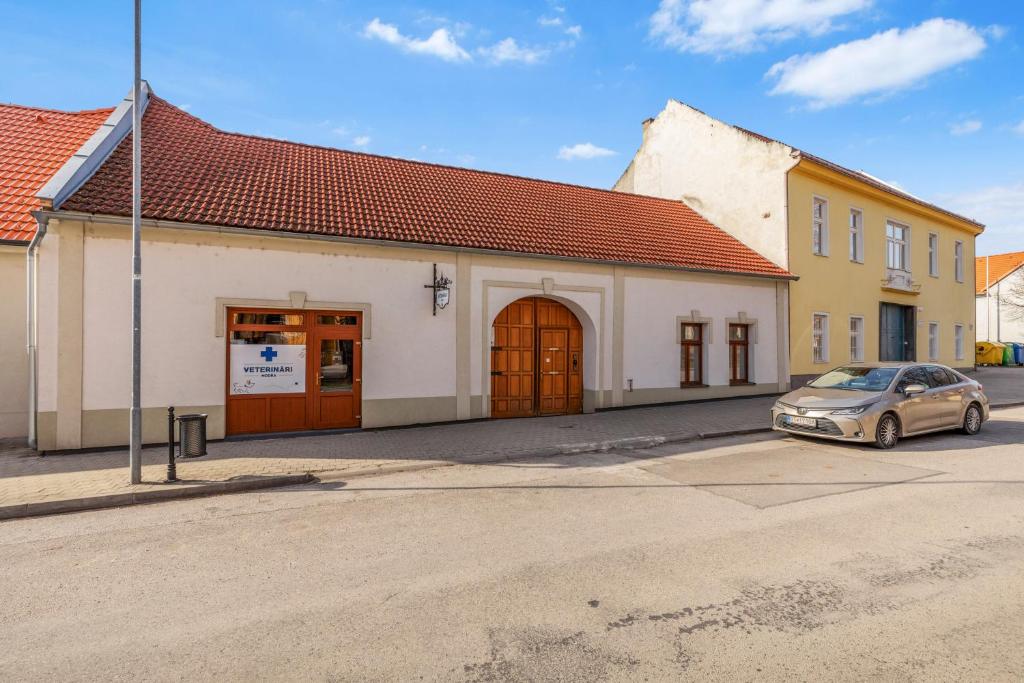 Budova, kde se apartmán nachází