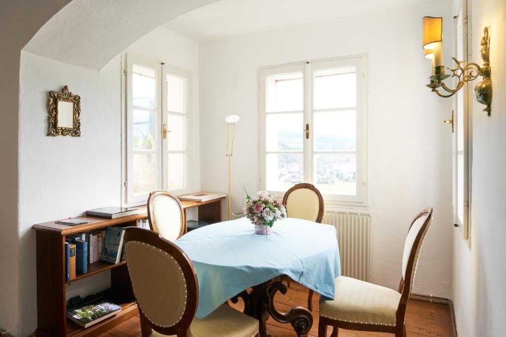 Posezení v ubytování Hotel Landsitz Pichlschloss
