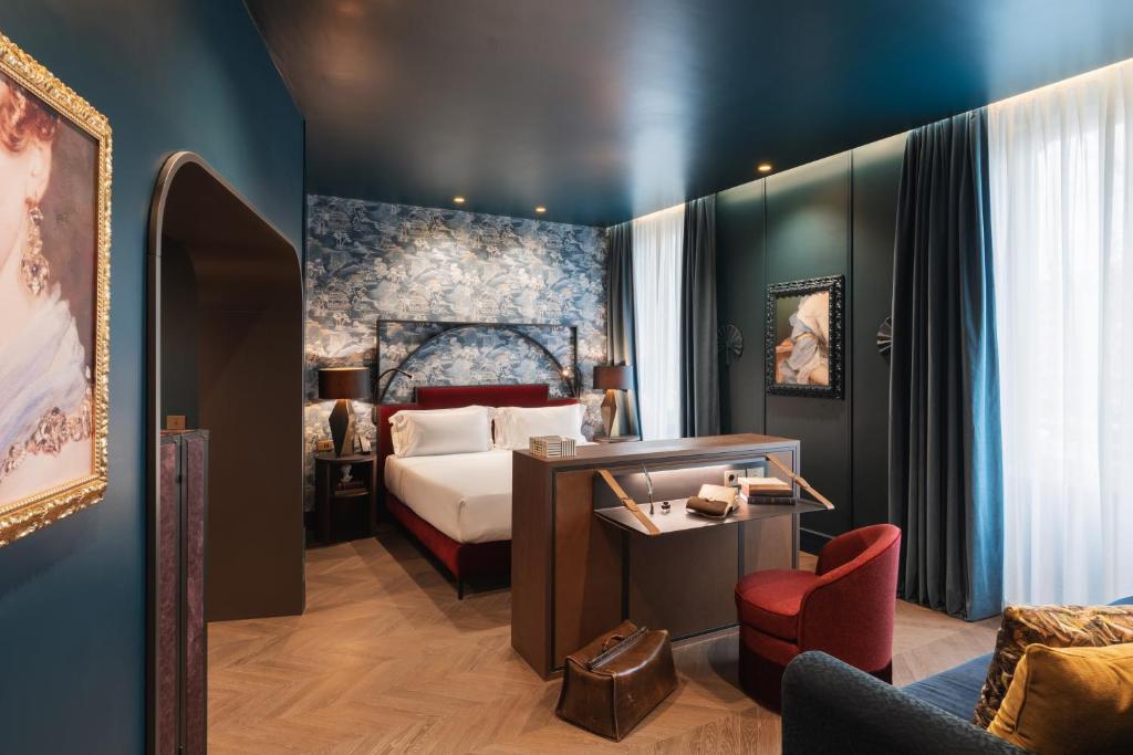 Postel nebo postele na pokoji v ubytování The Goethe Hotel - Small Luxury Hotels of the World