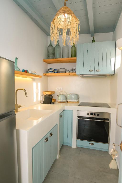 Kuchnia lub aneks kuchenny w obiekcie Idothea guest house