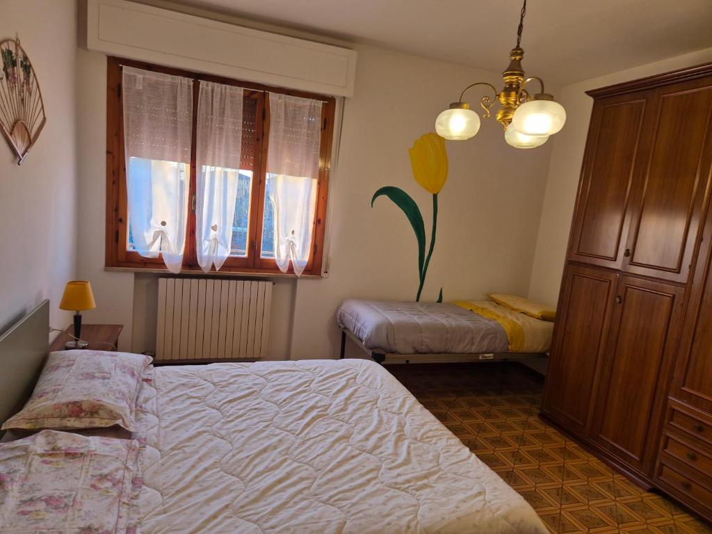 Postel nebo postele na pokoji v ubytování Latte e Menta