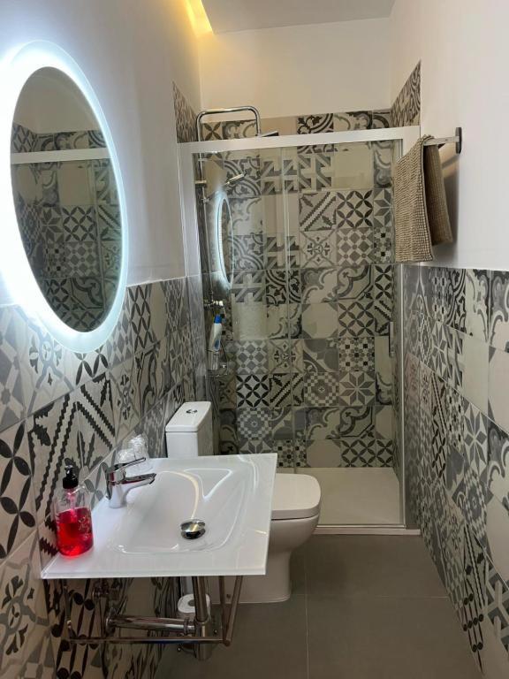 Koupelna v ubytování Casa Jardín El Colmenar