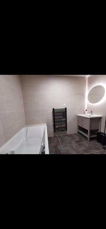 Postel nebo postele na pokoji v ubytování Appartement 4 personne