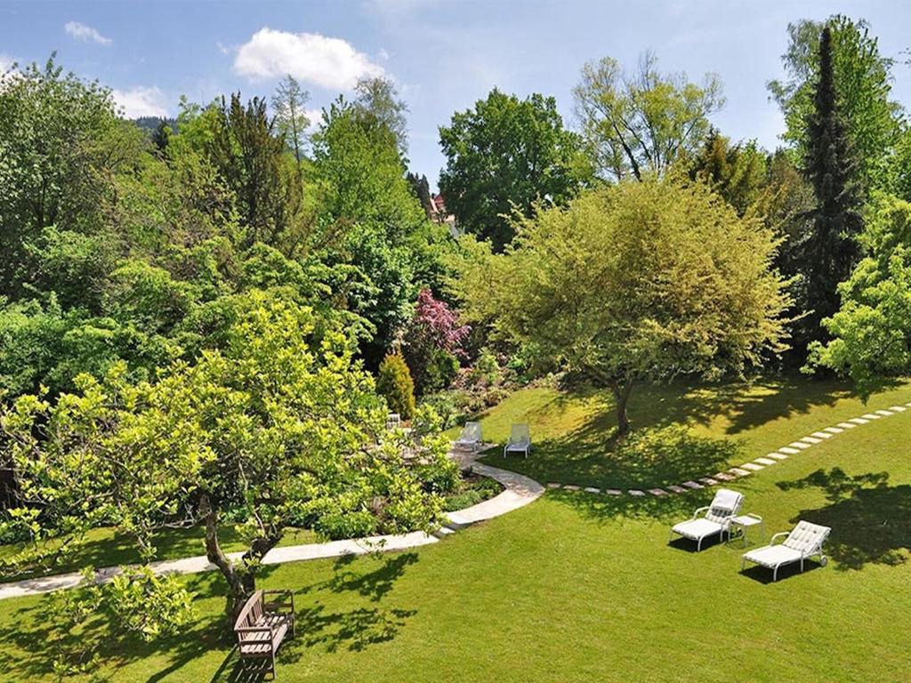 Zahrada ubytování Hotel Burgblick