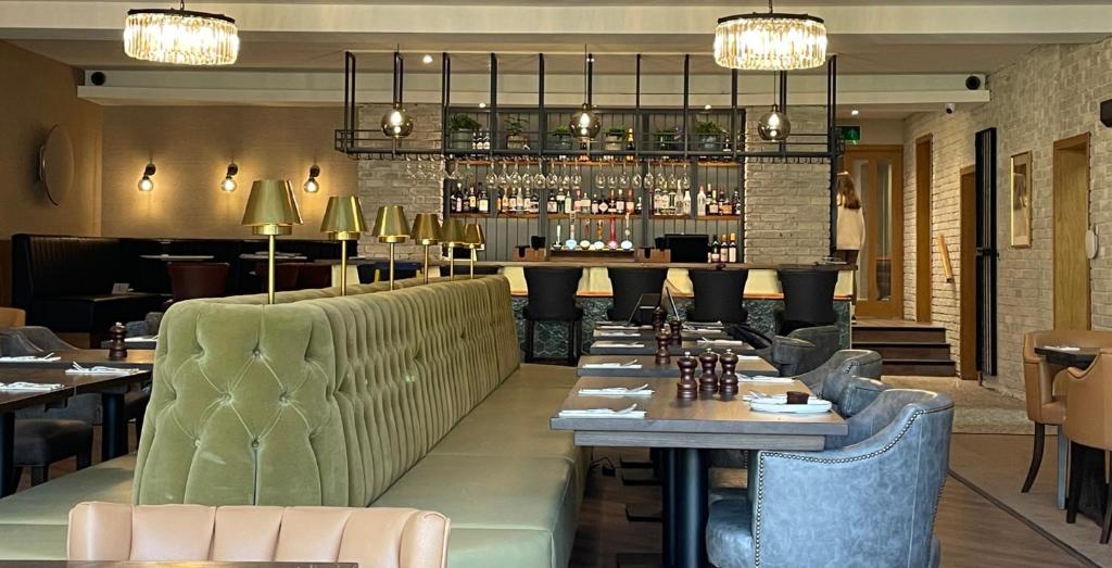 Гостиная зона в Great Hallingbury Manor & Lodges London Stansted
