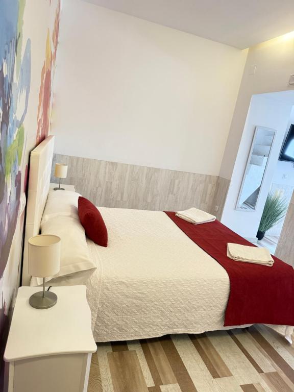 Postel nebo postele na pokoji v ubytování Casa Jardín El Colmenar