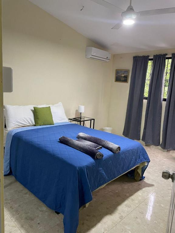 Postel nebo postele na pokoji v ubytování Refugio Encantador