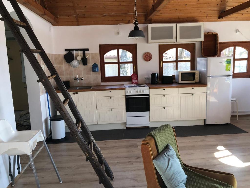 Kuchyň nebo kuchyňský kout v ubytování Casa da Seara