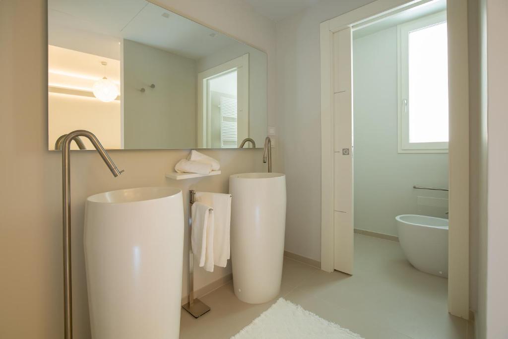 Koupelna v ubytování Scirocco Boutique Eco Hotel