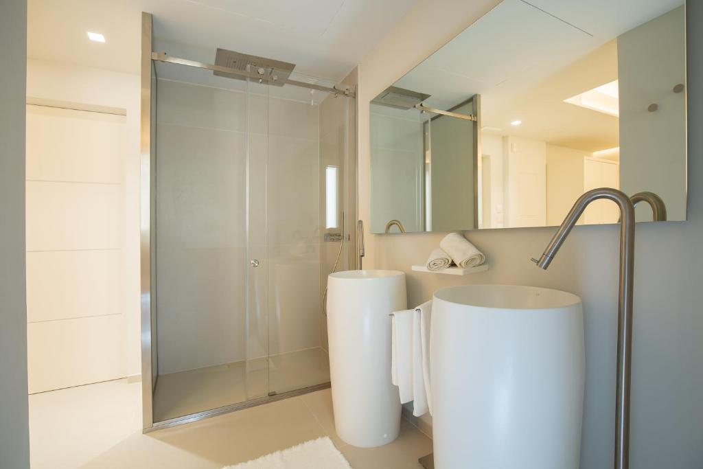 Koupelna v ubytování Scirocco Boutique Eco Hotel