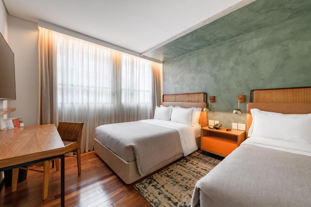 Canopy By Hilton Sao Paulo Jardins - Quarto Duplo Com 2 Camas De Casal