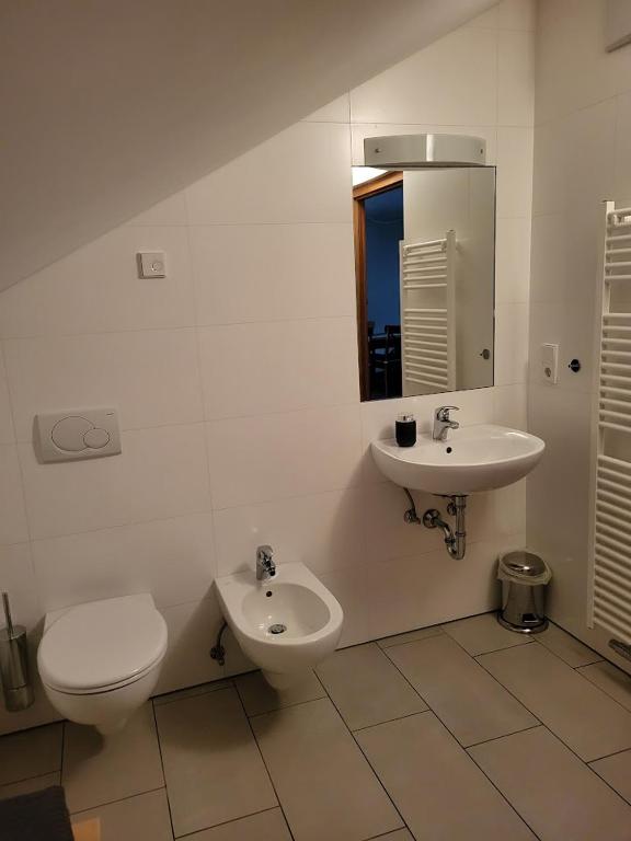 Koupelna v ubytování Großschlipfhof