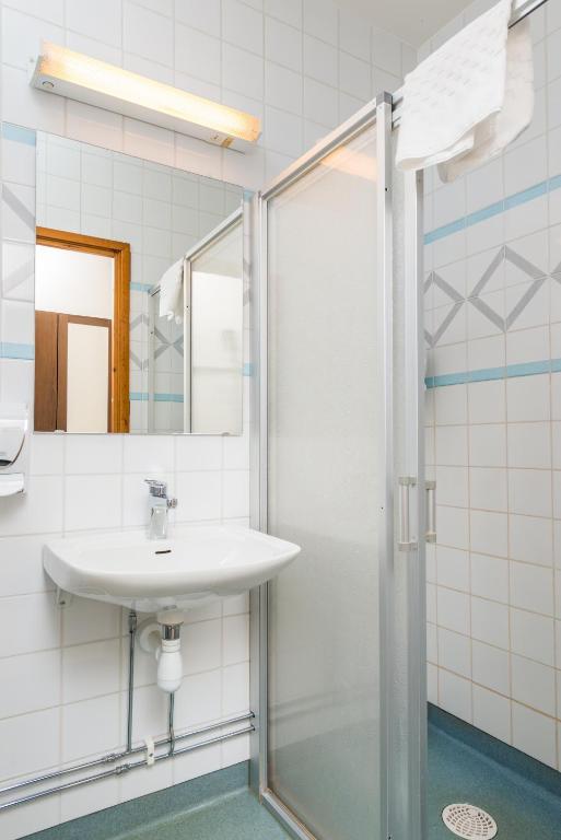 Koupelna v ubytování Hotell Fridhemsgatan