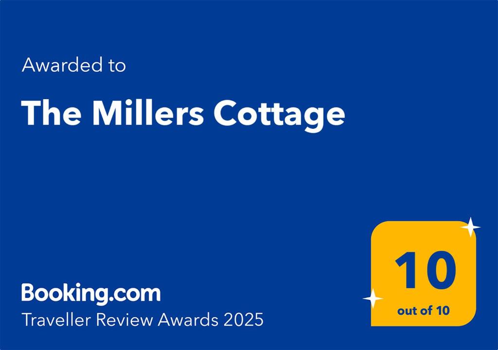 Certifikát, hodnocení, plakát nebo jiný dokument vystavený v ubytování The Millers Cottage