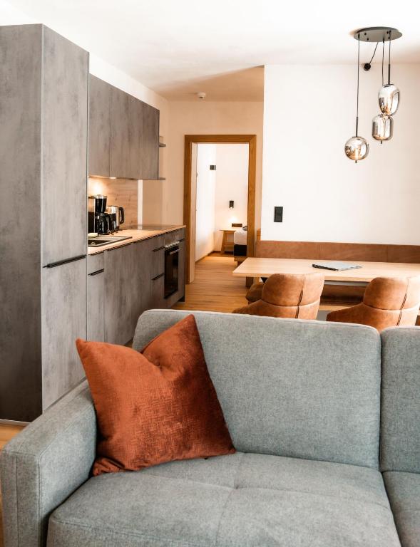 Kuchyň nebo kuchyňský kout v ubytování Berwang Chalets - Enzian