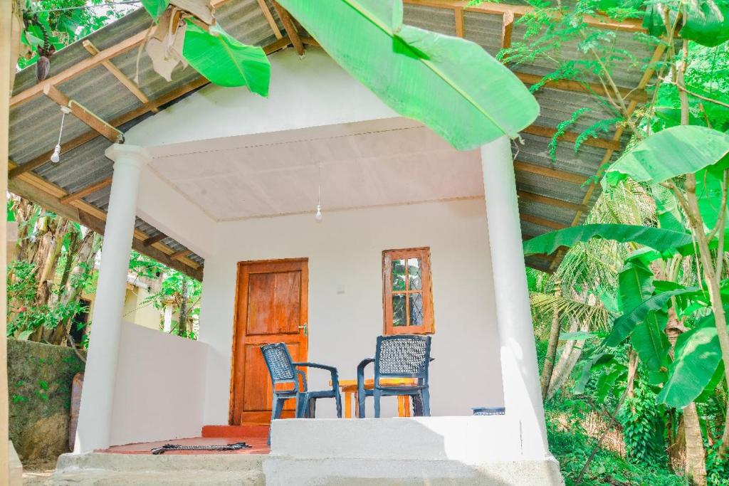 Zahrada ubytování Pradeepa house
