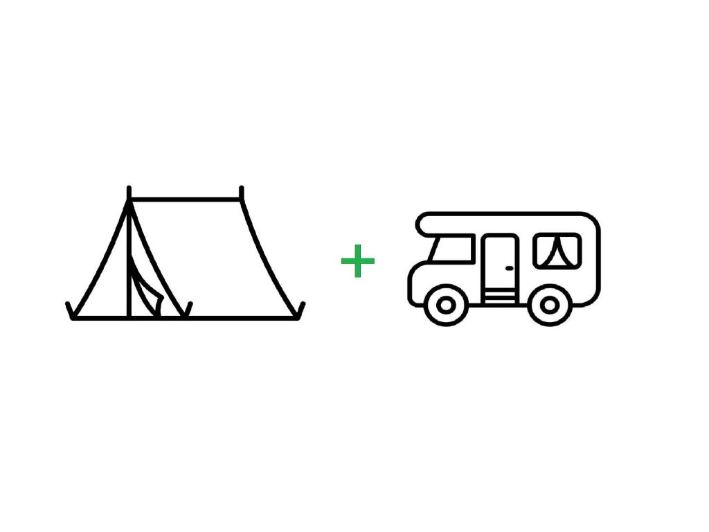 Půdorys ubytování Camping Intercamp Tatranec