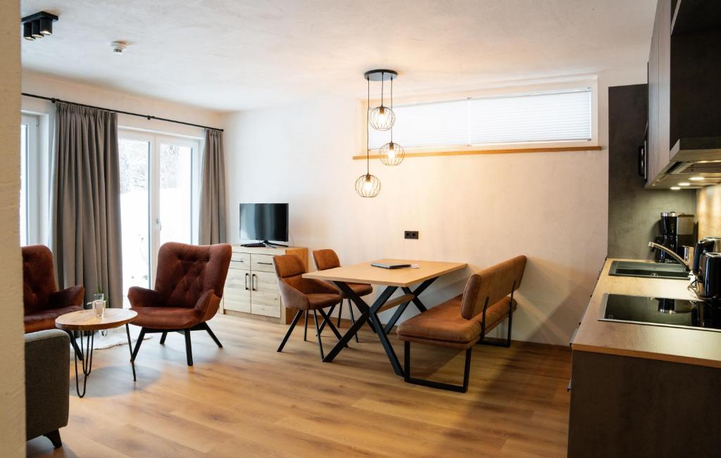 Kuchyň nebo kuchyňský kout v ubytování Berwang Chalets - Enzian
