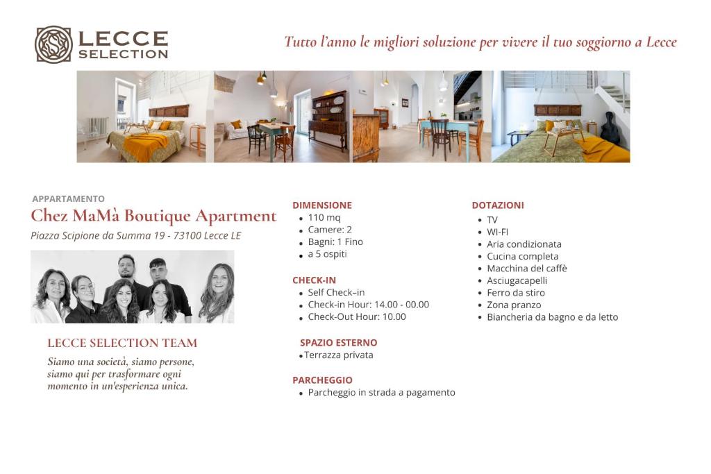 Zdjęcie z galerii obiektu Chez MaMa' Boutique Apartment - Lecce Selection w mieście Lecce