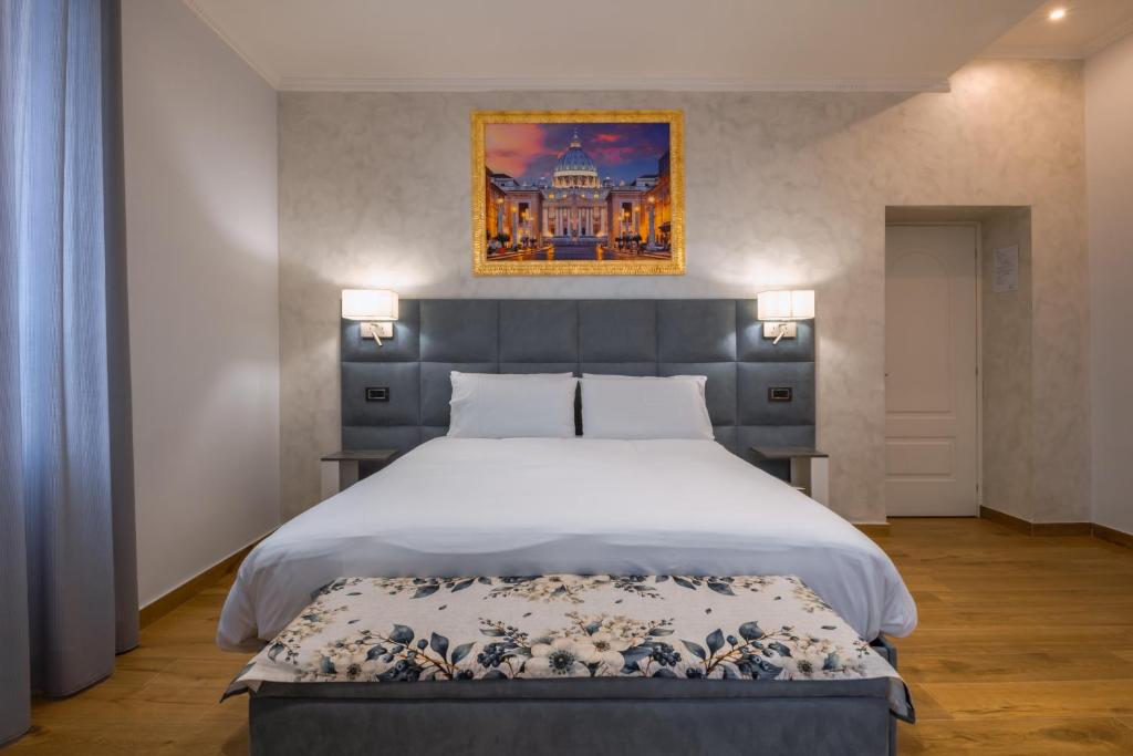 Postel nebo postele na pokoji v ubytování AP Royal suite guesthouse