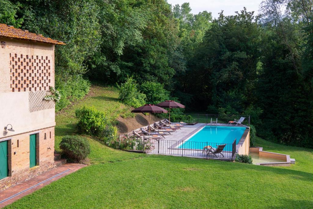 Πισίνα στο ή κοντά στο Villa Granchiaia
