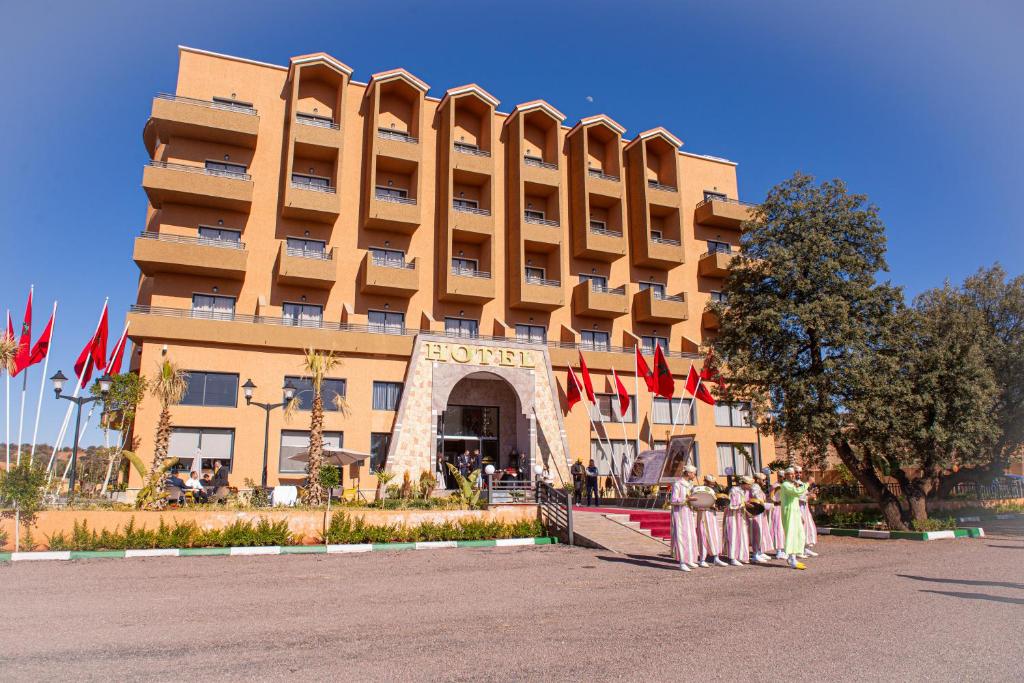 Budova, kde se hotel nachází