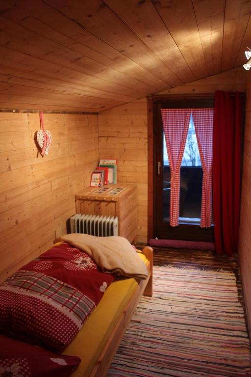 Postel nebo postele na pokoji v ubytování Haus Lena
