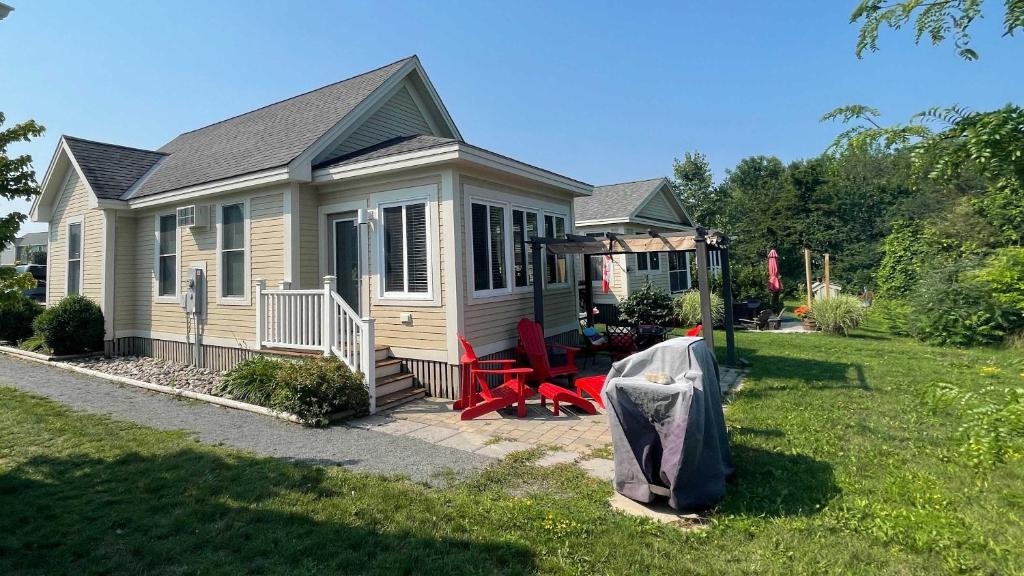 Tòa nhà nơi nhà nghỉ dưỡng tọa lạc