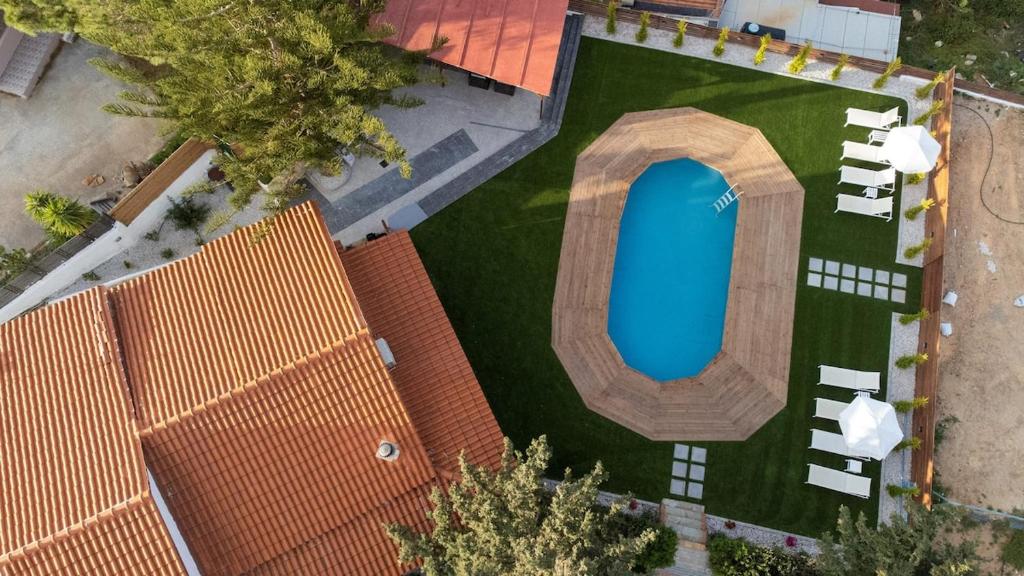 Piscine de l'établissement Private Villa Kostas ou située à proximité