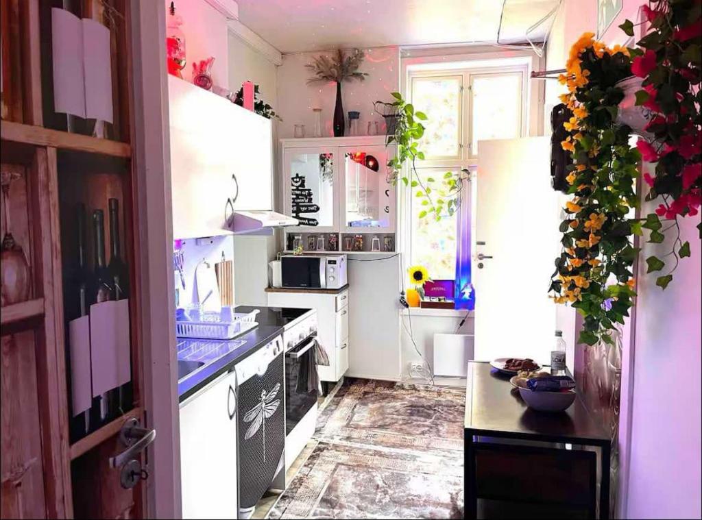 Kuchyň nebo kuchyňský kout v ubytování Sweet home