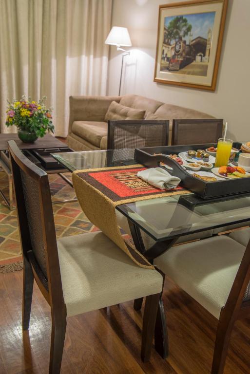 Posezení v ubytování Hotel Villa Morra Suites