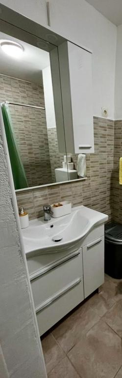 Koupelna v ubytování StudioApartman-DANICA