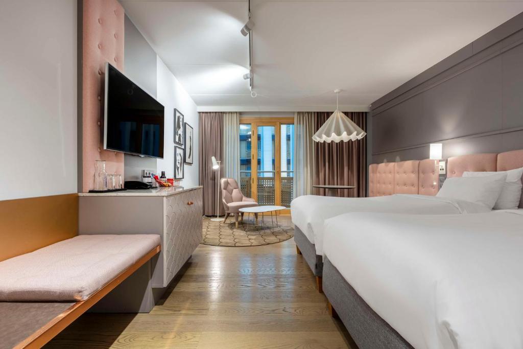 Postel nebo postele na pokoji v ubytování Radisson Blu Scandinavia Hotel, Göteborg