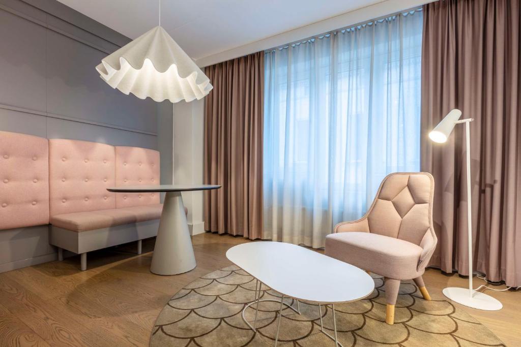 Posezení v ubytování Radisson Blu Scandinavia Hotel, Göteborg