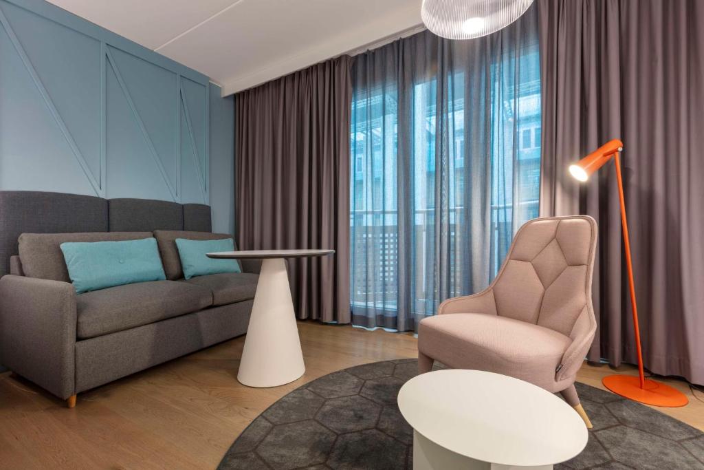 Posezení v ubytování Radisson Blu Scandinavia Hotel, Göteborg