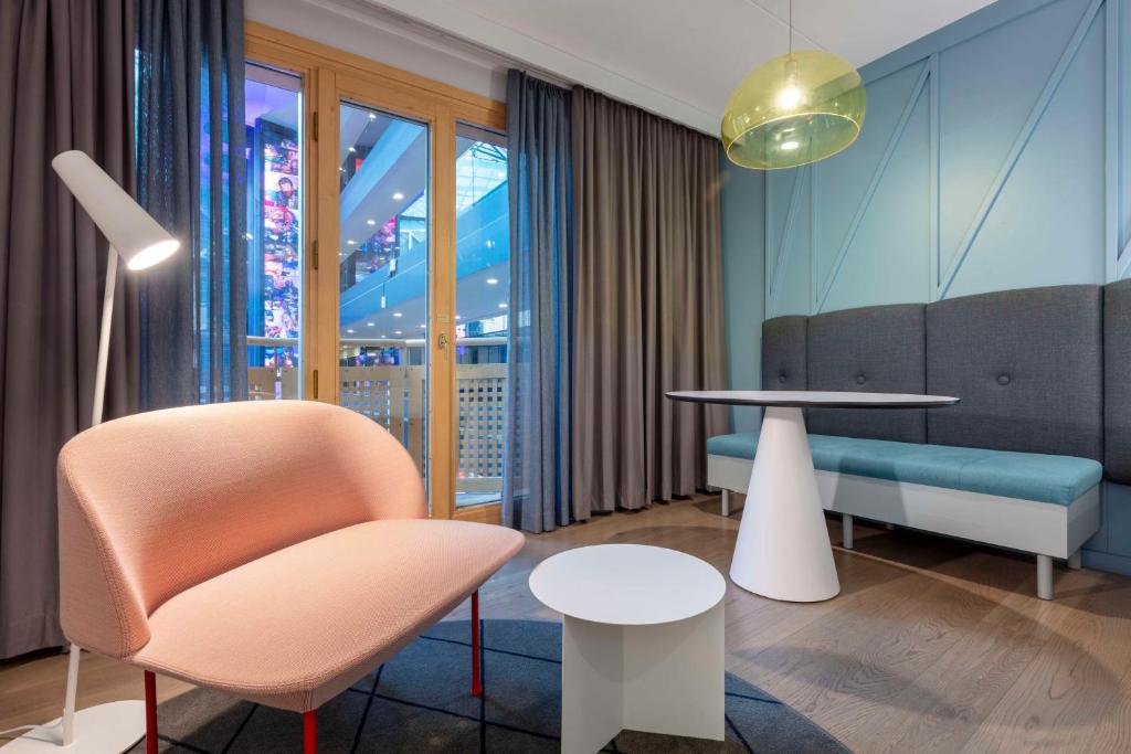 Posezení v ubytování Radisson Blu Scandinavia Hotel, Göteborg