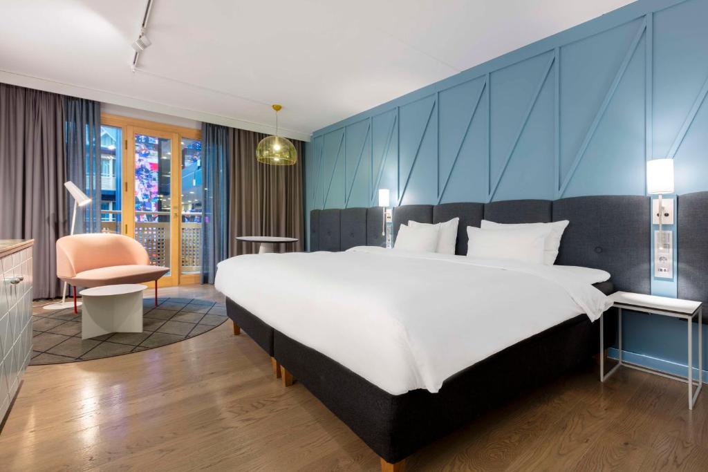 Postel nebo postele na pokoji v ubytování Radisson Blu Scandinavia Hotel, Göteborg