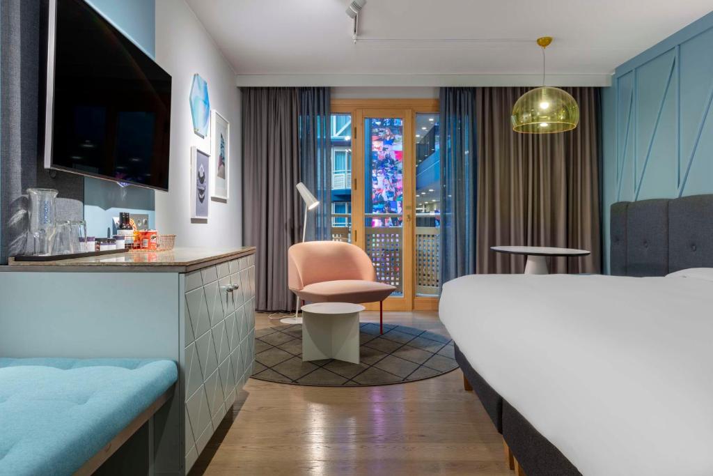 Postel nebo postele na pokoji v ubytování Radisson Blu Scandinavia Hotel, Göteborg