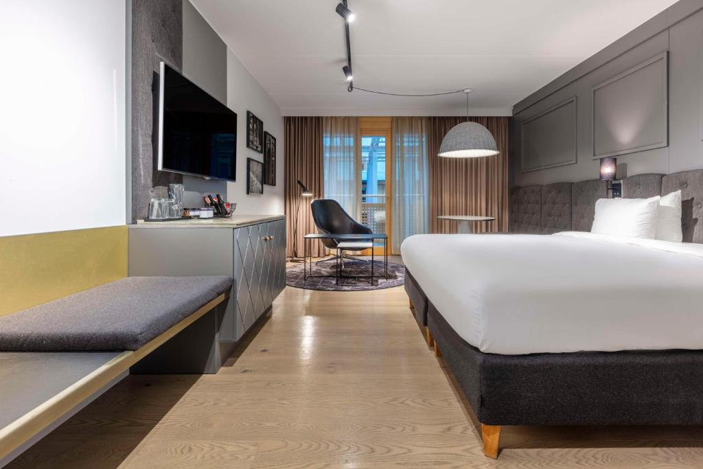 Postel nebo postele na pokoji v ubytování Radisson Blu Scandinavia Hotel, Göteborg