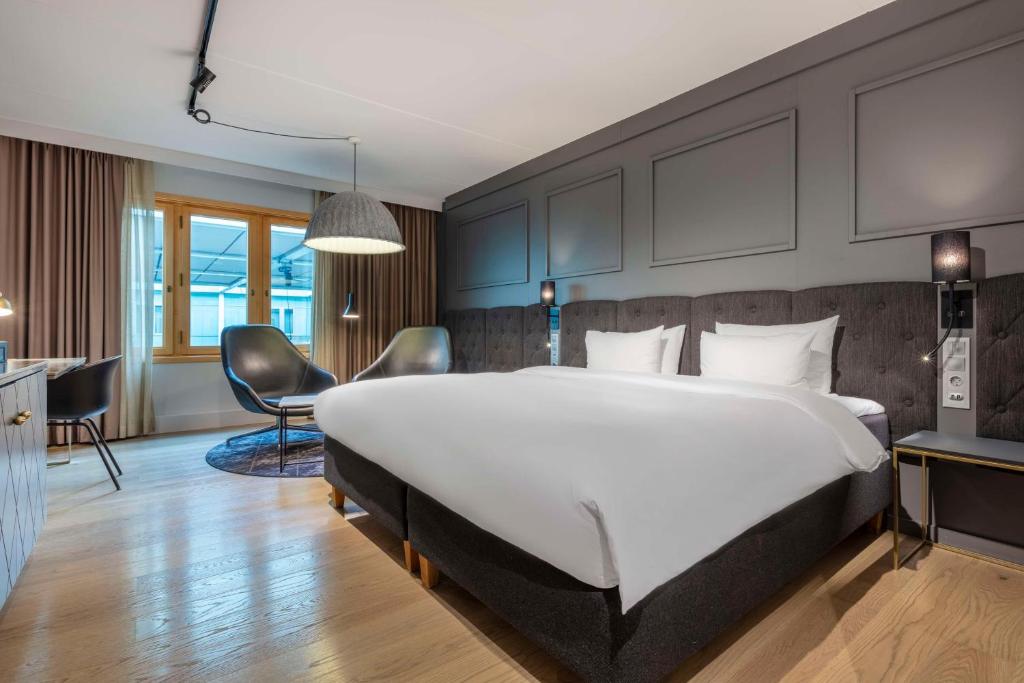 Postel nebo postele na pokoji v ubytování Radisson Blu Scandinavia Hotel, Göteborg