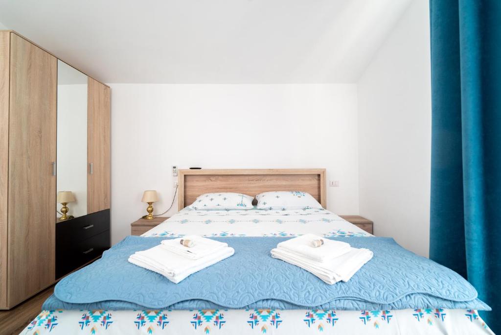 Postel nebo postele na pokoji v ubytování Casa Amina