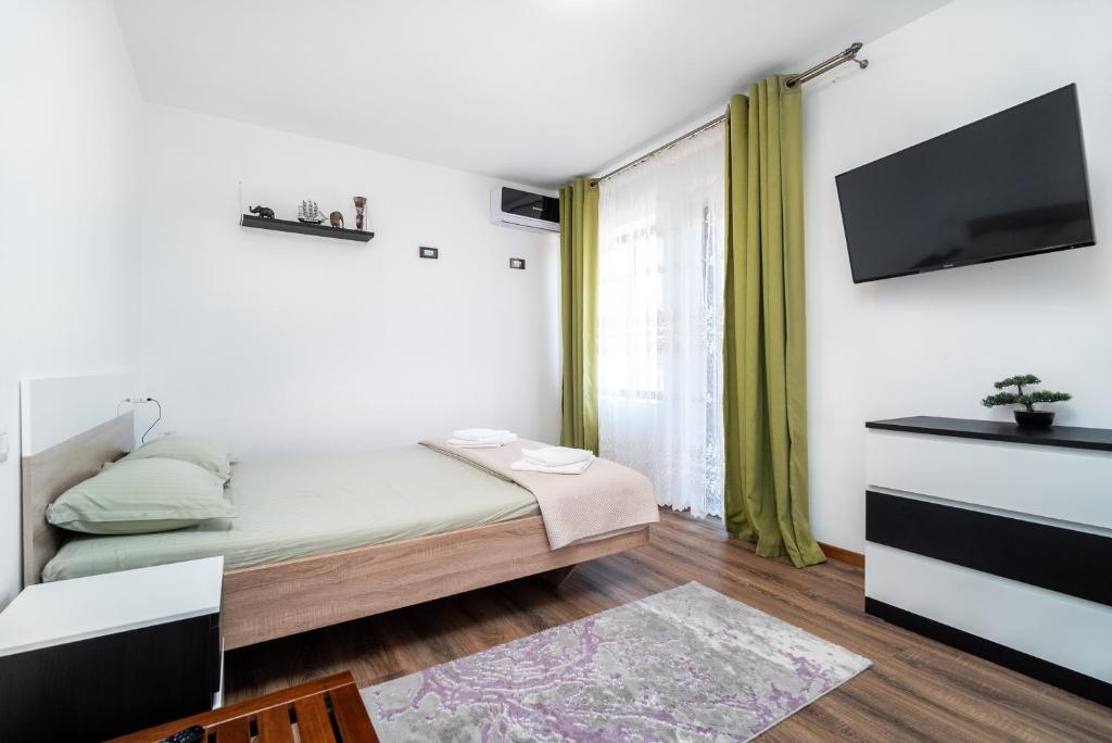 Postel nebo postele na pokoji v ubytování Casa Amina