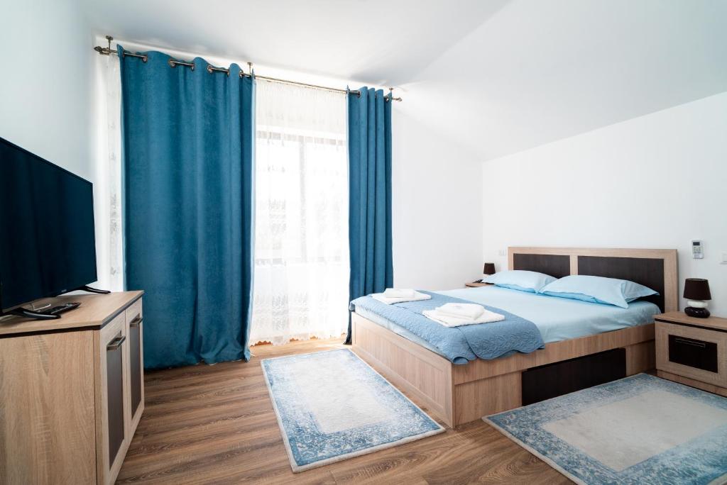 Postel nebo postele na pokoji v ubytování Casa Amina